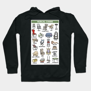 musical chairs Hoodie